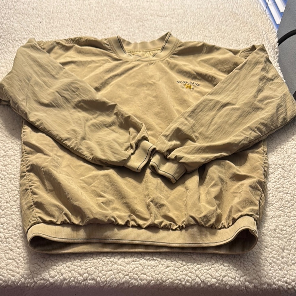 Vintage Nicklaus Notre Dame Tan V-Neck Sweater